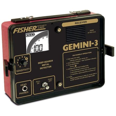 2 box metal detector circuit|fisher gemini 3.